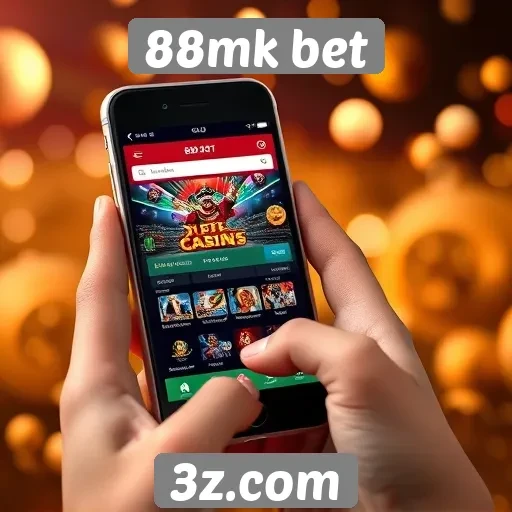 Acessibilidade do site 88mk bet em dispositivos móveis